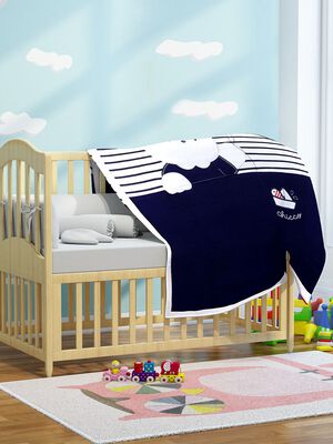 Colorblocked Pram Blanket